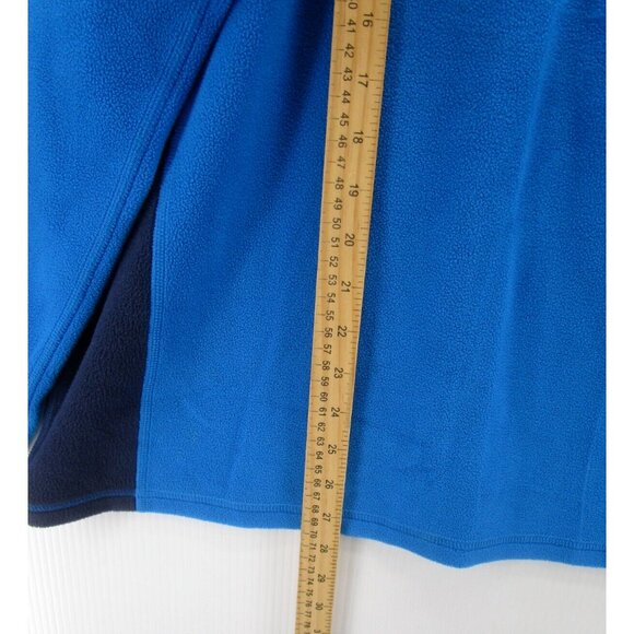 LL Bean Sweatshirt Large Fleece Pullover 1/4 Zip Outdoor Sweater Soft - Picture 4 of 9
